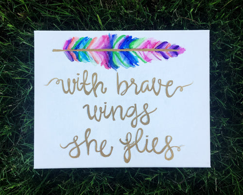 Brave Wings Decor
