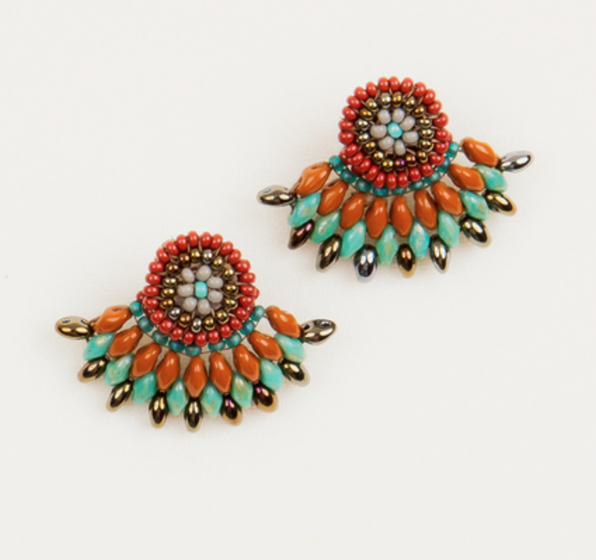 Fall Feather Studs